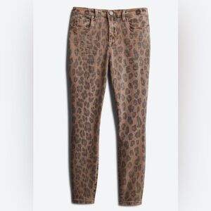 Blank NYC Gloria Skinny High Rise Printed Jean - 0 Petite - Leopard Print